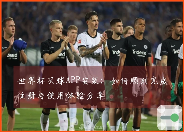 世界杯买球APP安装：如何顺利完成注册与使用体验分享
